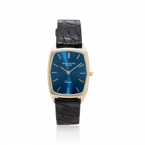 Patek Philippe. A fine 18k white gold wristwatch