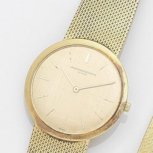 Vacheron Constantin. An 18ct gold manual wind wristwatch