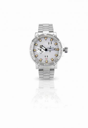 Ulysse Nardin. A fine stainless steel automatic perpetual calendar bracelet watch with box and papers