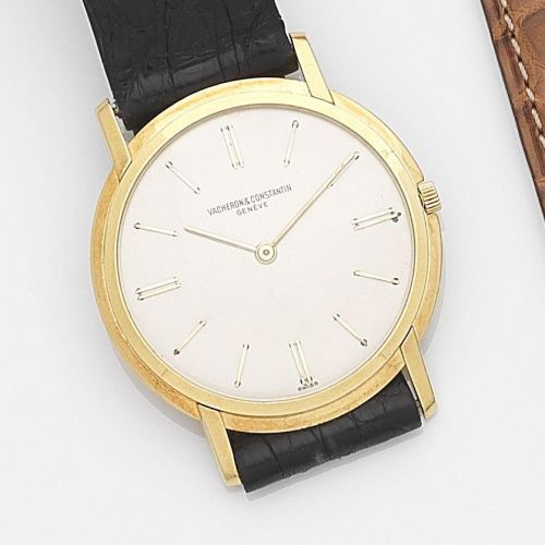 Vacheron Constantin. A slim 18ct gold manual wind wristwatch