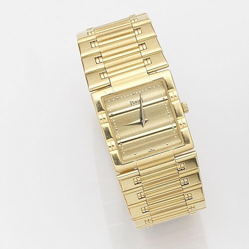Piaget. An 18ct gold quartz bracelet watch