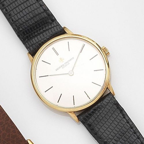 Vacheron Constantin. An 18ct gold manual wind wristwatch