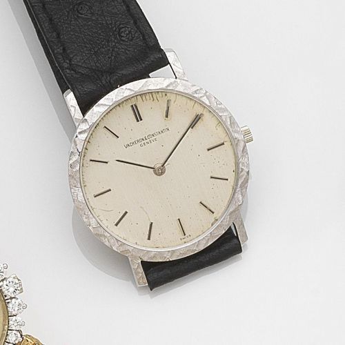 Vacheron Constantin. An 18ct white gold manual wind wristwatch