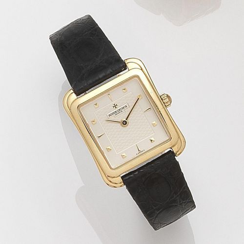 Vacheron Constantin. A lady's 18ct gold manual wind wristwatch