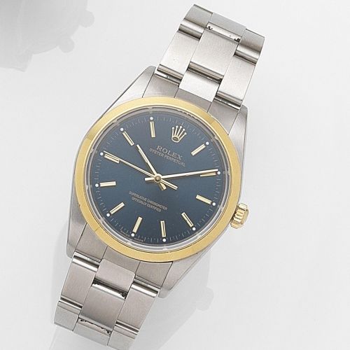 Rolex. A stainless steel automatic bracelet watch