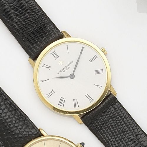 Vacheron Constantin. An 18ct gold manual wind wristwatch