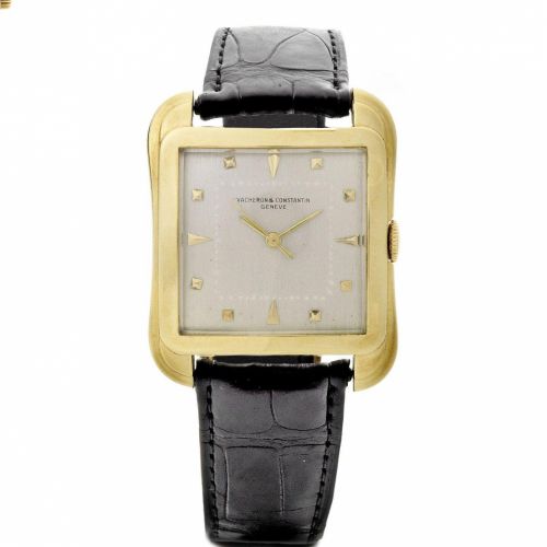 Vacheron Constantin. An 18ct gold manual wind wristwatch