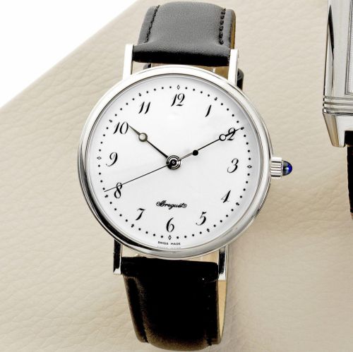 Breguet. A fine and rare limited edition platinum automatic wristwatch