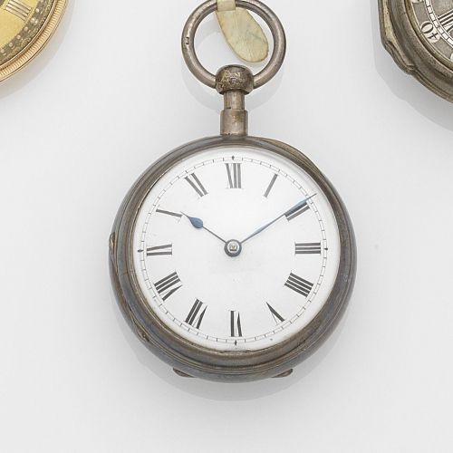 Thomas Mudge and William Dutton. A fine quarter repeating movement in later silver case