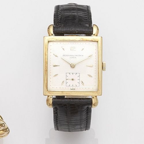 Vacheron Constantin. An 18k gold manual wind wristwatch
