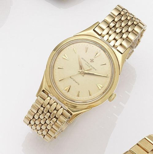 Vacheron Constantin. An 18k gold automatic bracelet watch