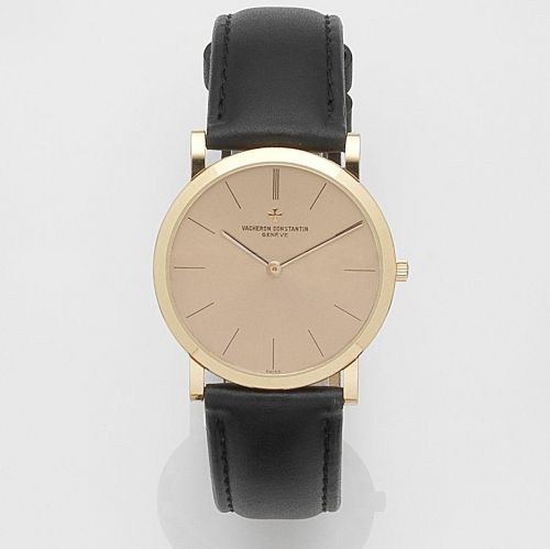 Vacheron Constantin. An 18K pink gold manual wind wristwatch