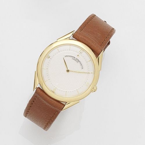 Vacheron Constantin. An 18k gold manual wind wristwatch