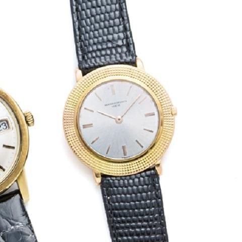 Vacheron Constantin. An 18K rose gold manual wind wristwatch