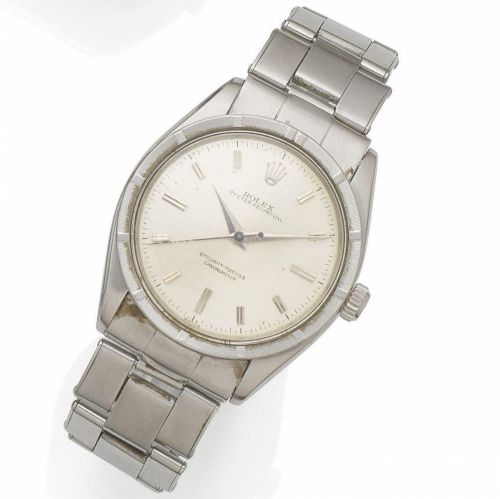 Rolex. A stainless steel automatic bracelet watch