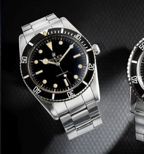 Rolex. A stainless steel tonneau automatic bracelet watch