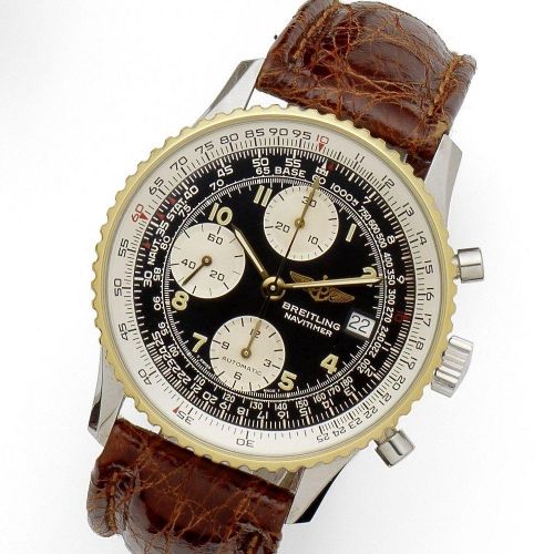 Breitling. A stainless steel automatic calendar chronograph wristwatch