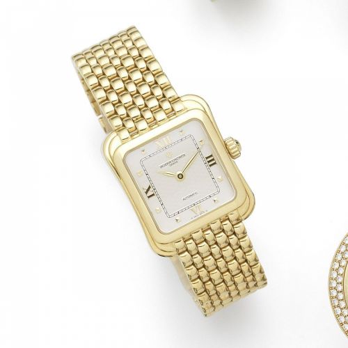 Vacheron Constantin. A mid-size 18K gold automatic bracelet watch