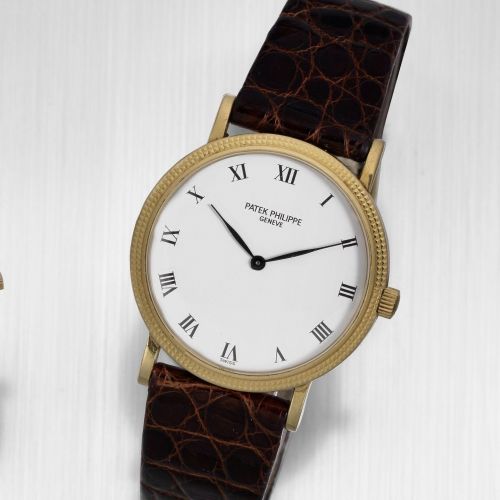 Patek Philippe. An 18K gold automatic wristwatch