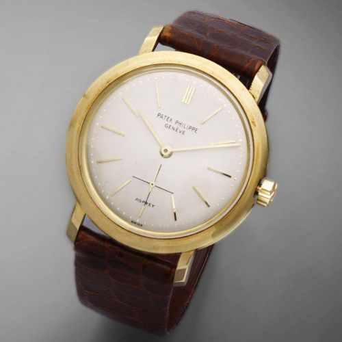Patek Philippe. An 18K gold automatic wristwatch