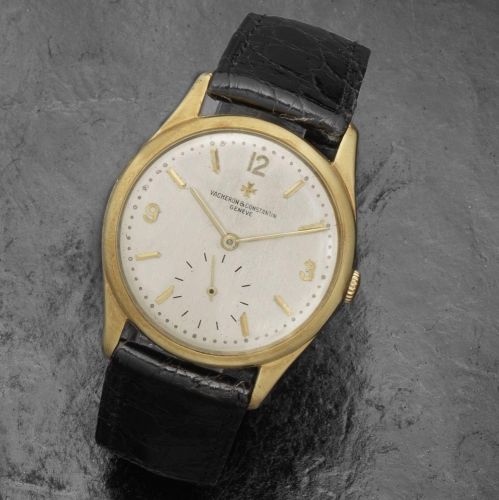 Vacheron Constantin. An 18K gold manual wind wristwatch