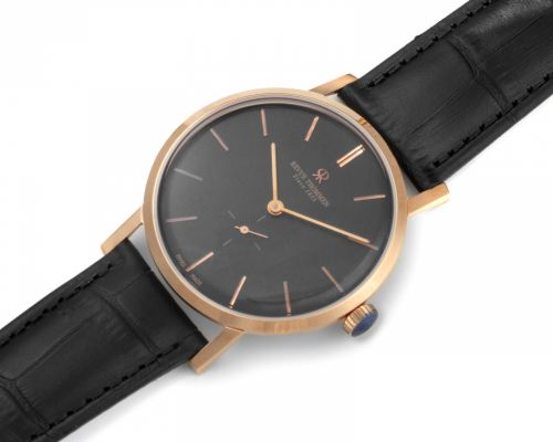 Revue Thommen. A gold plated manual wind wristwatch