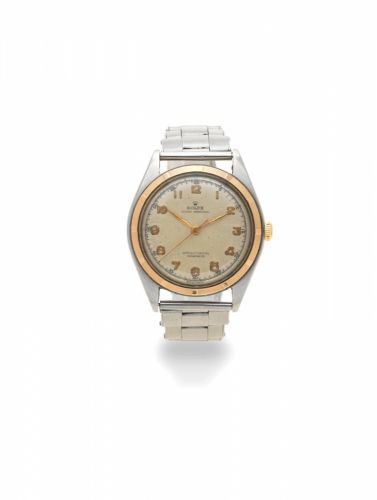 Rolex. A stainless steel automatic bracelet watch