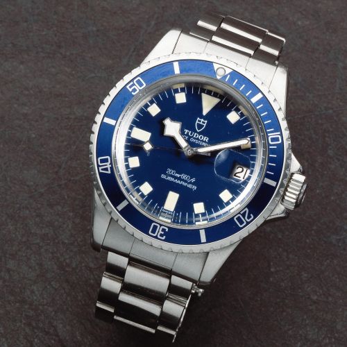 Tudor. A stainless steel automatic calendar bracelet watch