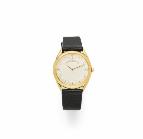 Vacheron Constantin. An 18K gold manual wind wristwatch