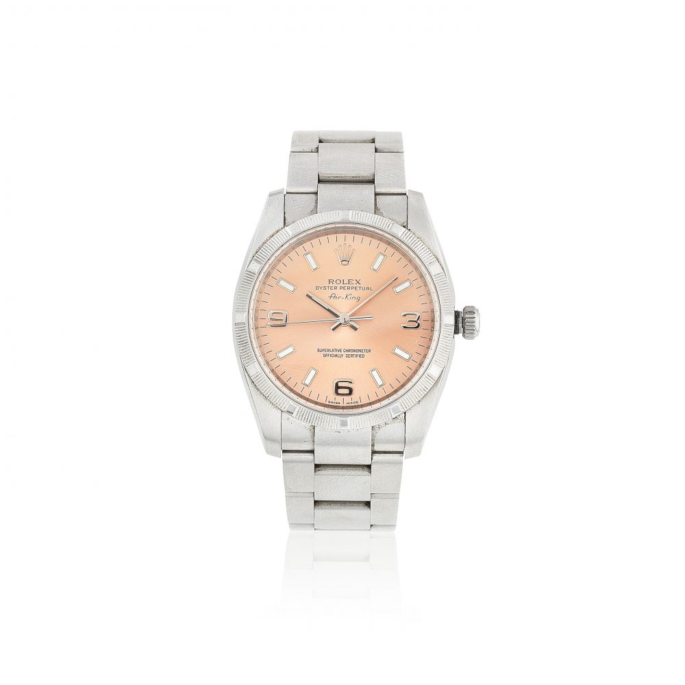 Rolex. A stainless steel automatic bracelet watch