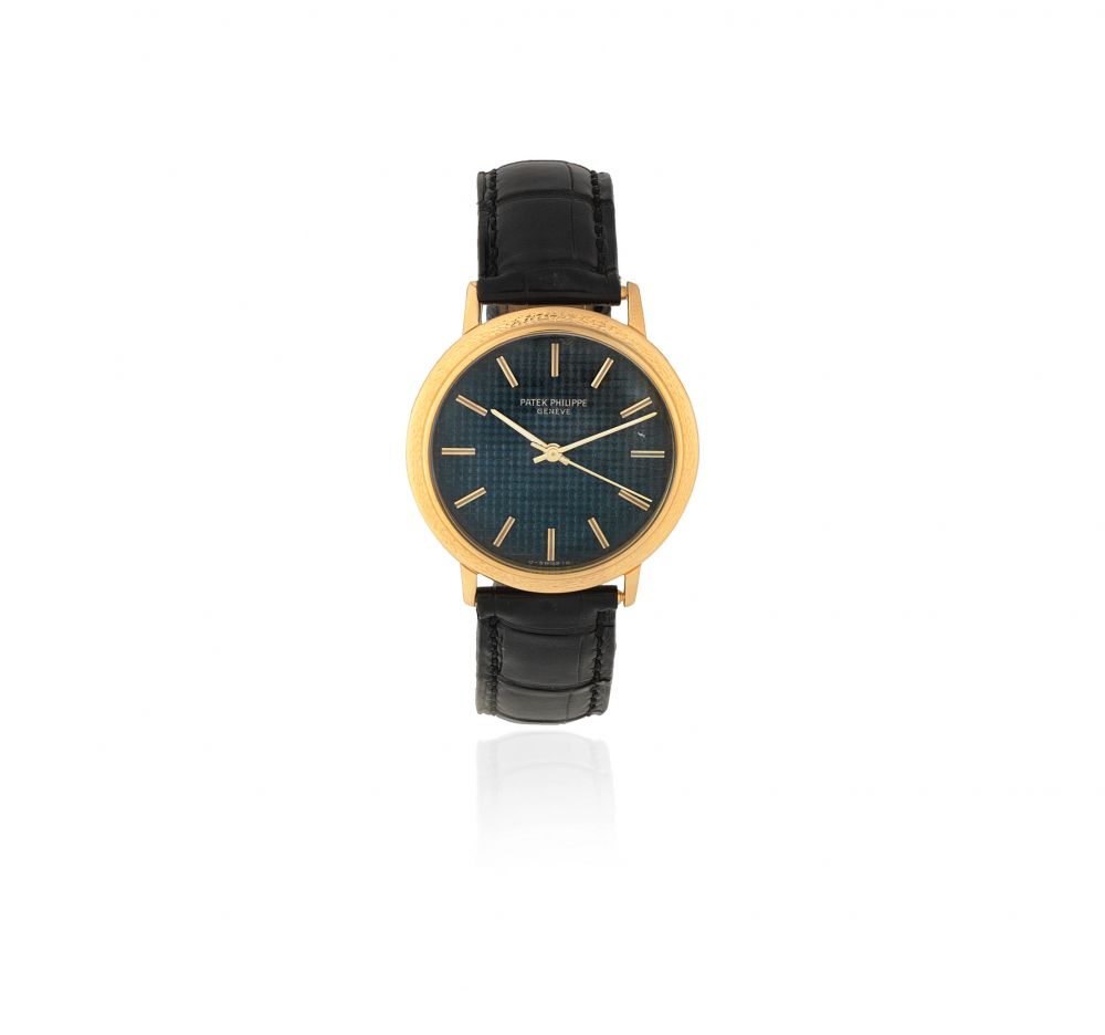 Patek Philippe. An 18K gold automatic wristwatch