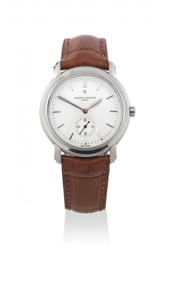 Vacheron Constantin. An 18K white gold manual wind wristwatch