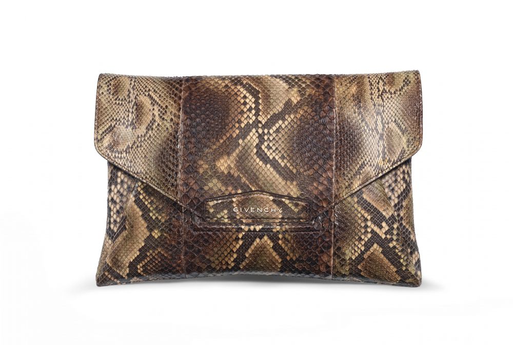 Python Antigona Envelope Clutch