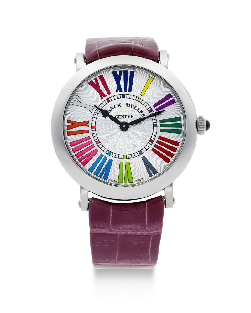 Franck Muller | Round - Color Dreams, A Stainless Steel Wristwatch, Circa 2019