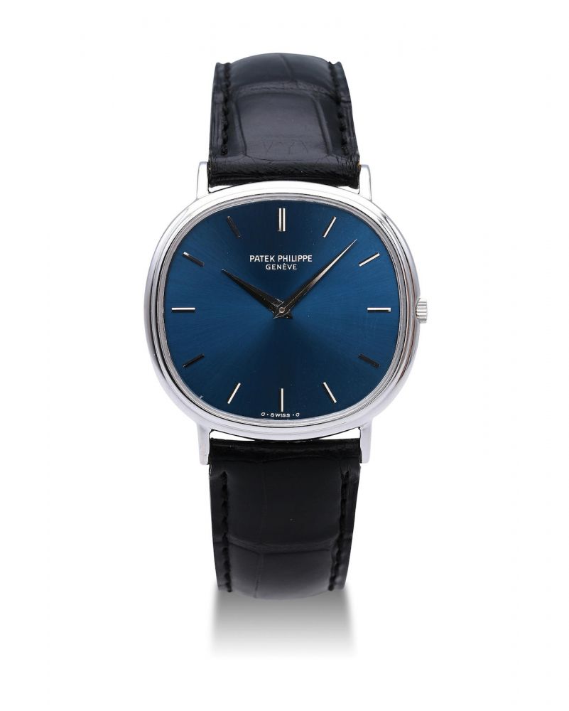 Patek Philippe | Ellipse Ref.3739, A White Gold Wristwatch, 1986