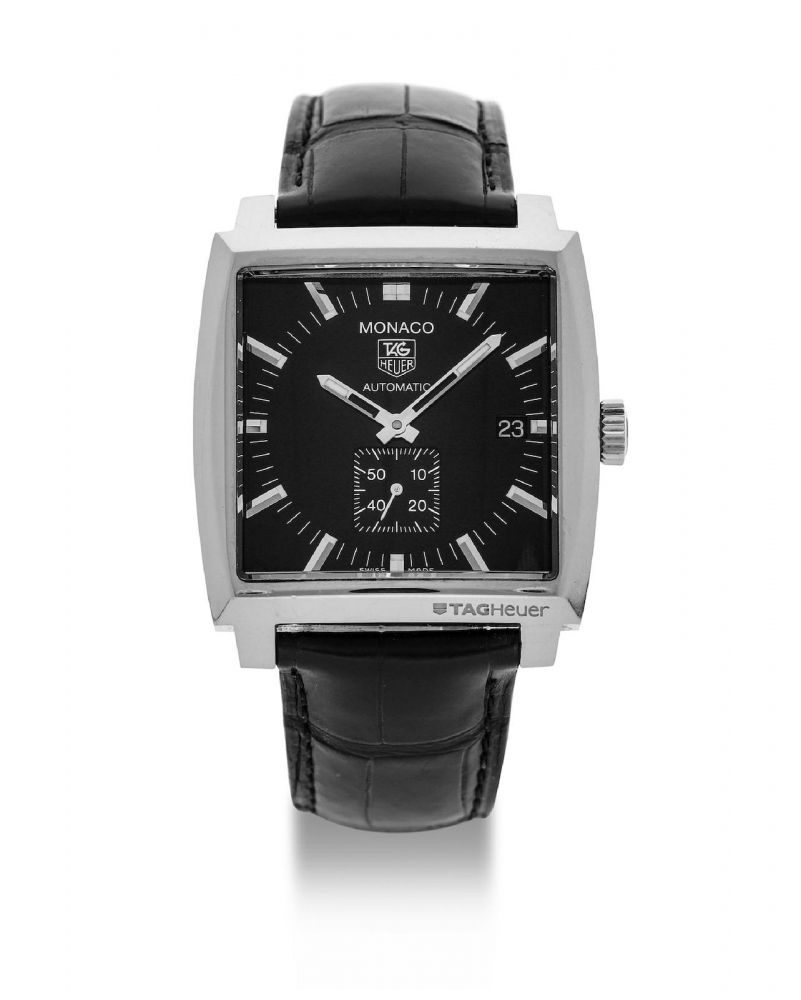 Tag Heuer | Monaco, A Stainless Steel Wristwatch with Date, Circa 2005