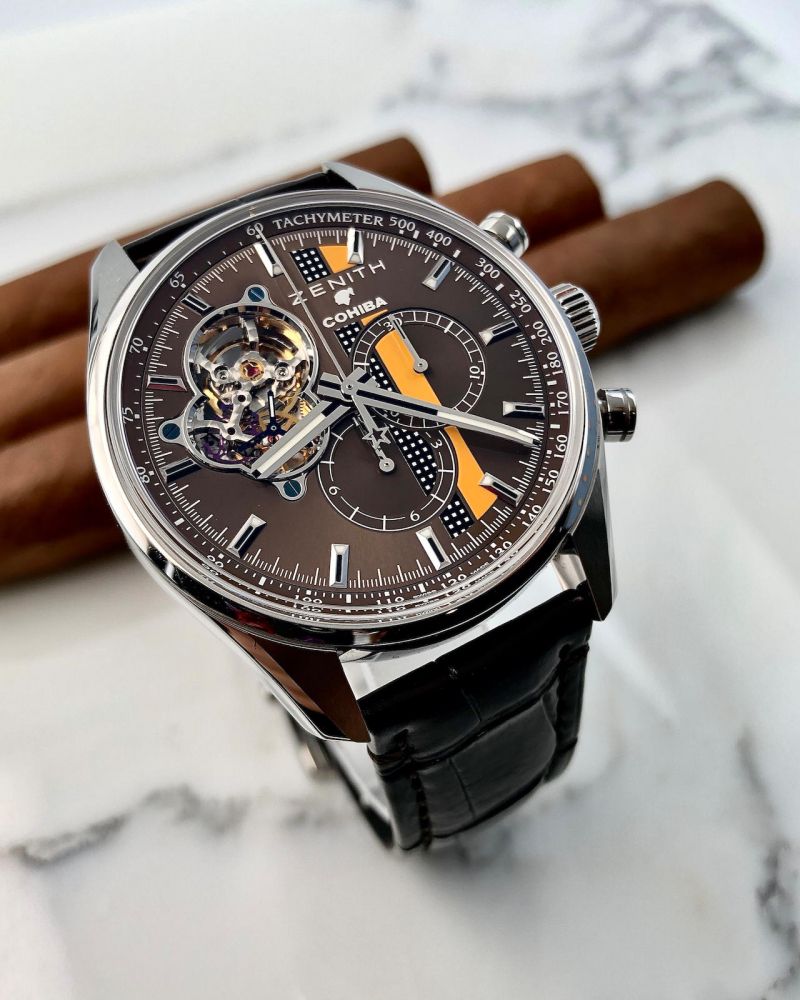 Zenith | El Primero Chronomaster - Cohiba, A Limited Edition Stainless Steel Chronograph Wristwatch, Circa 2016