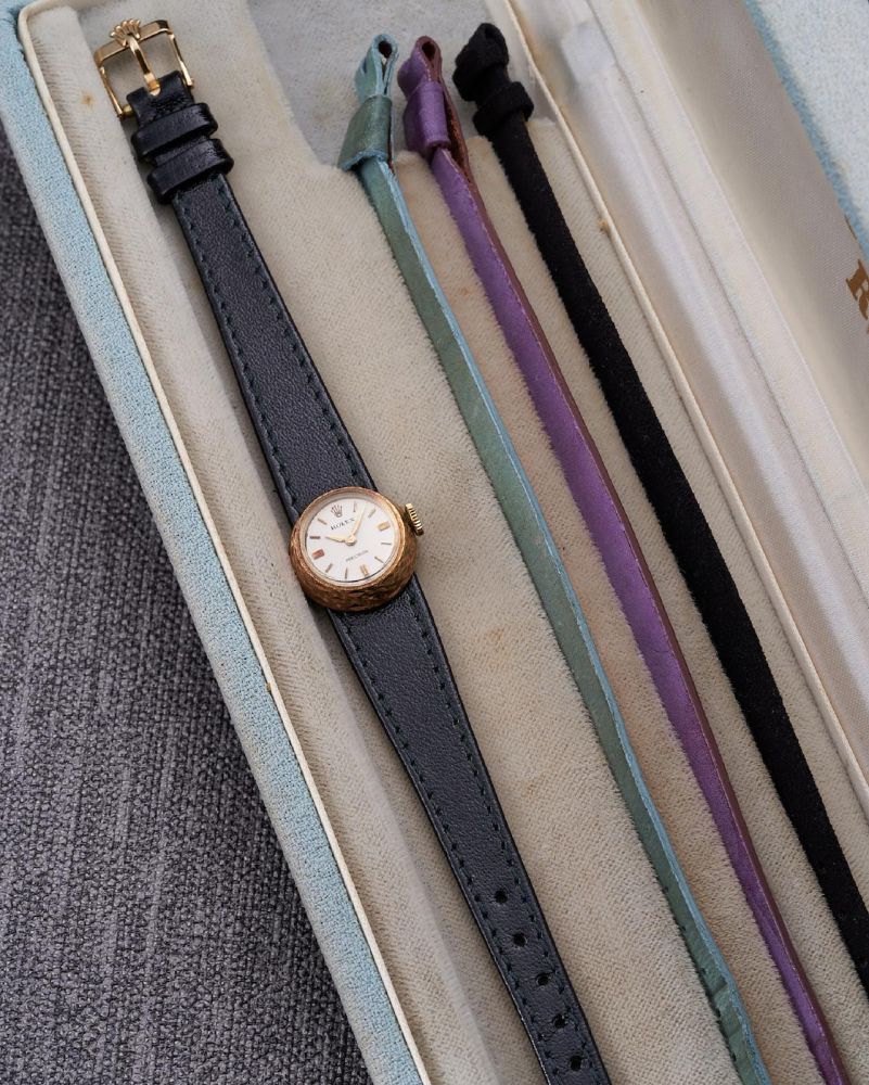 Rolex | Orchid Chameleon, Precision, Ref.9545, A Yellow Gold Lady's Wristwatch, Circa 1965