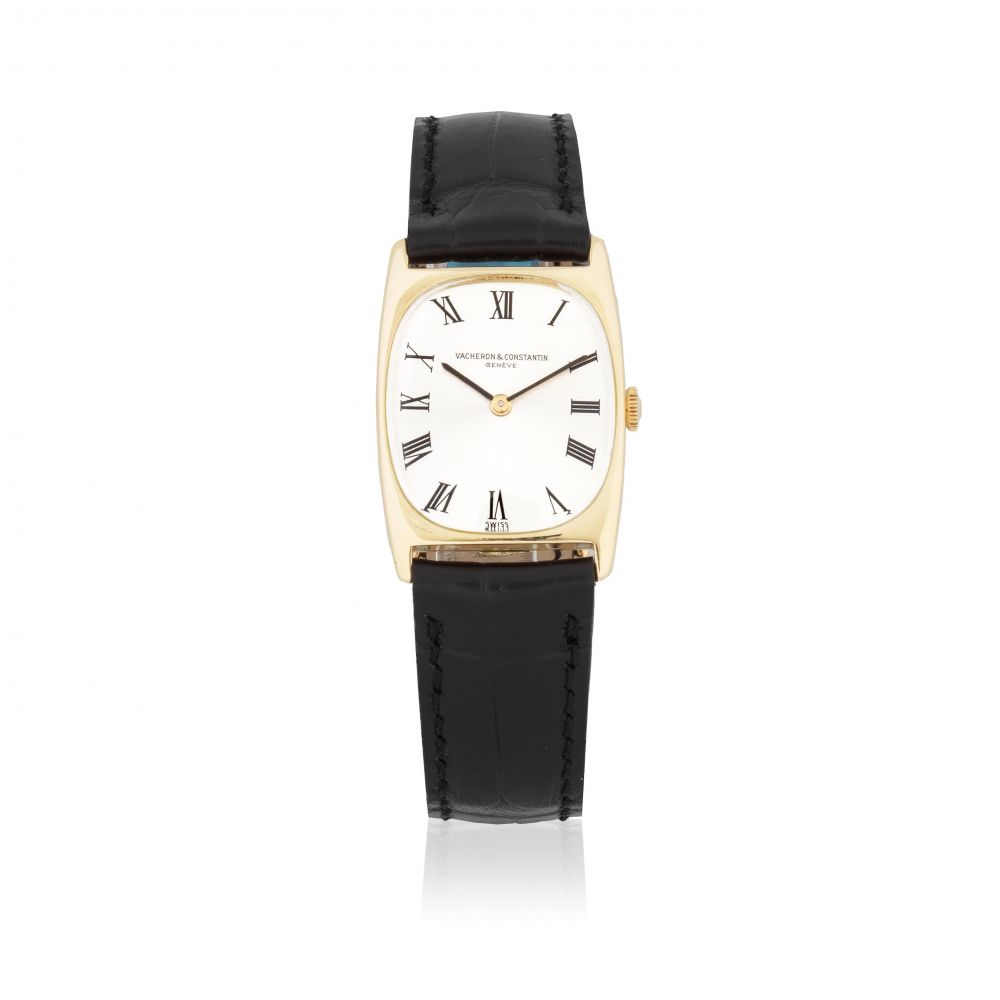 Vacheron Constantin. An 18K gold manual wind wristwatch