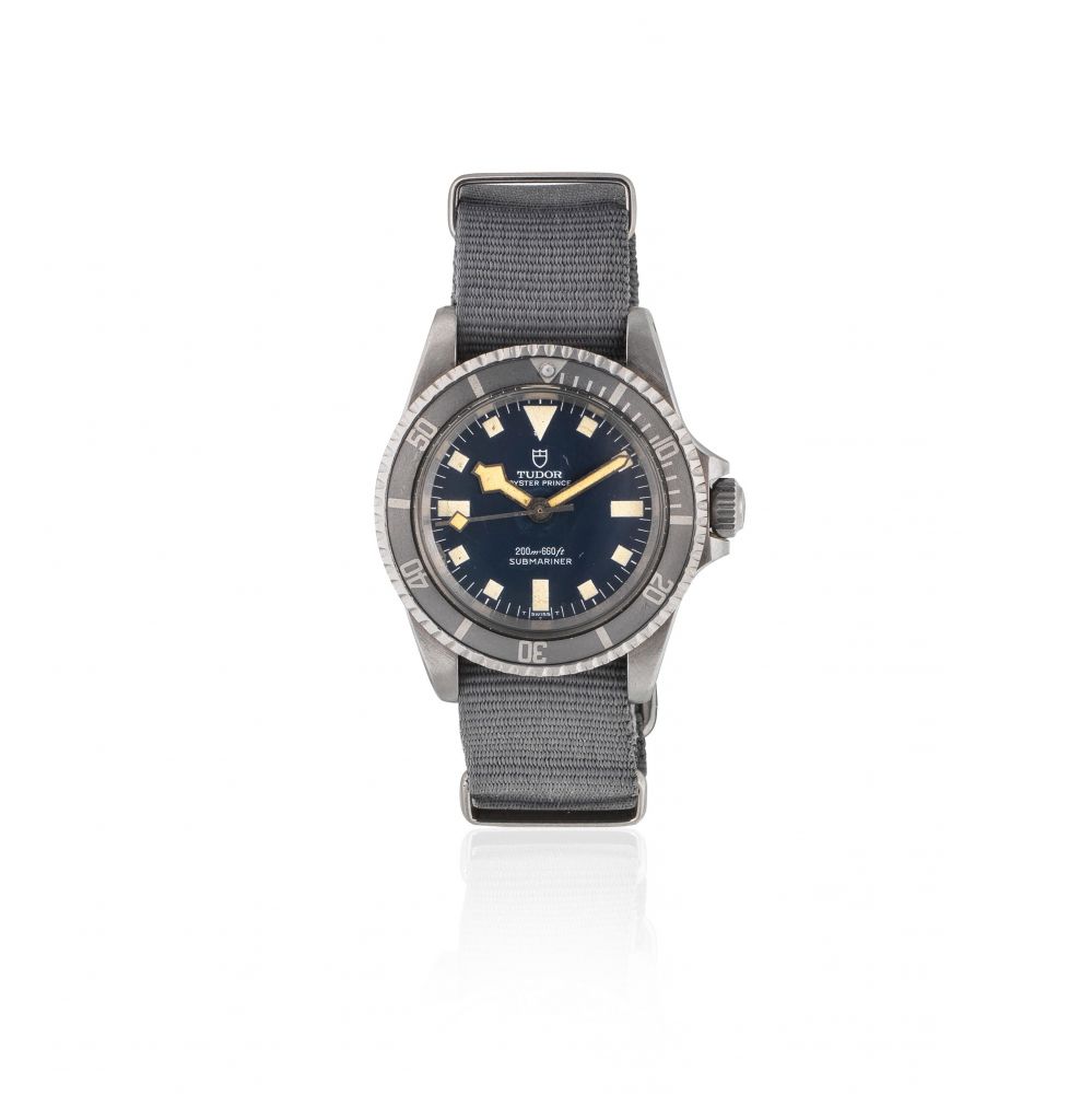 Tudor. A stainless steel automatic wristwatch