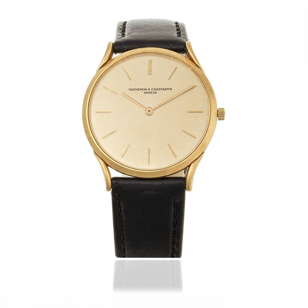 Vacheron Constantin. An 18K gold manual wind wristwatch