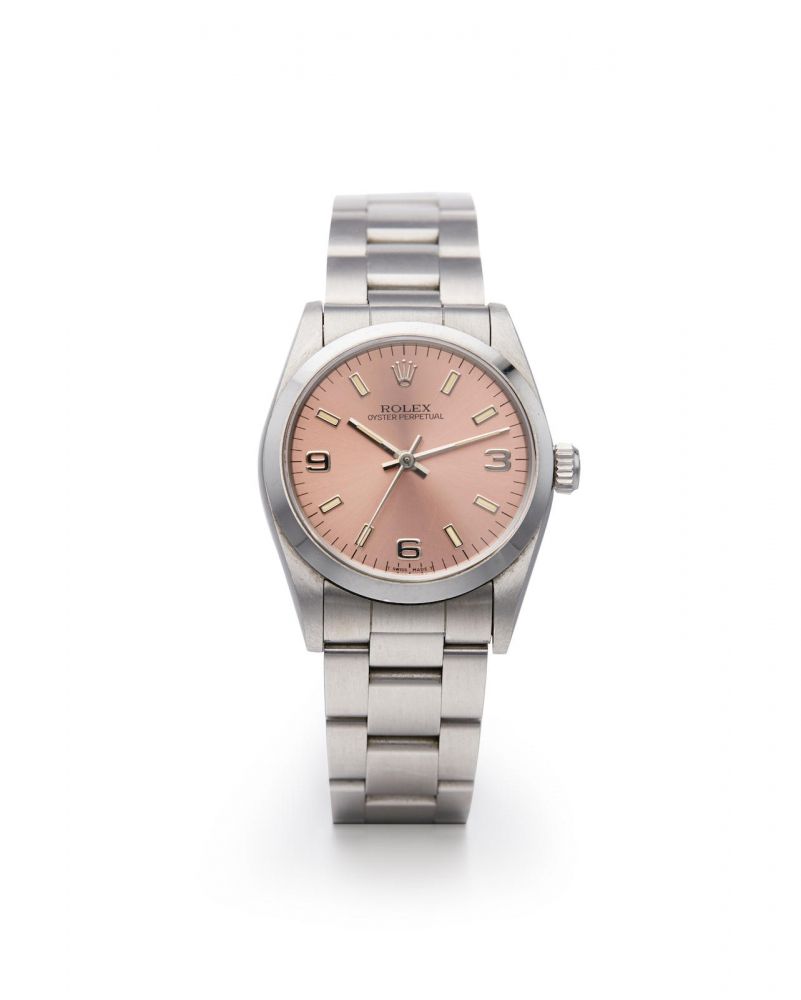Rolex | Ref. 67480 Oyster Perpetual, A Mid-size Stainless Steel Bracelet Watch, circa 2000