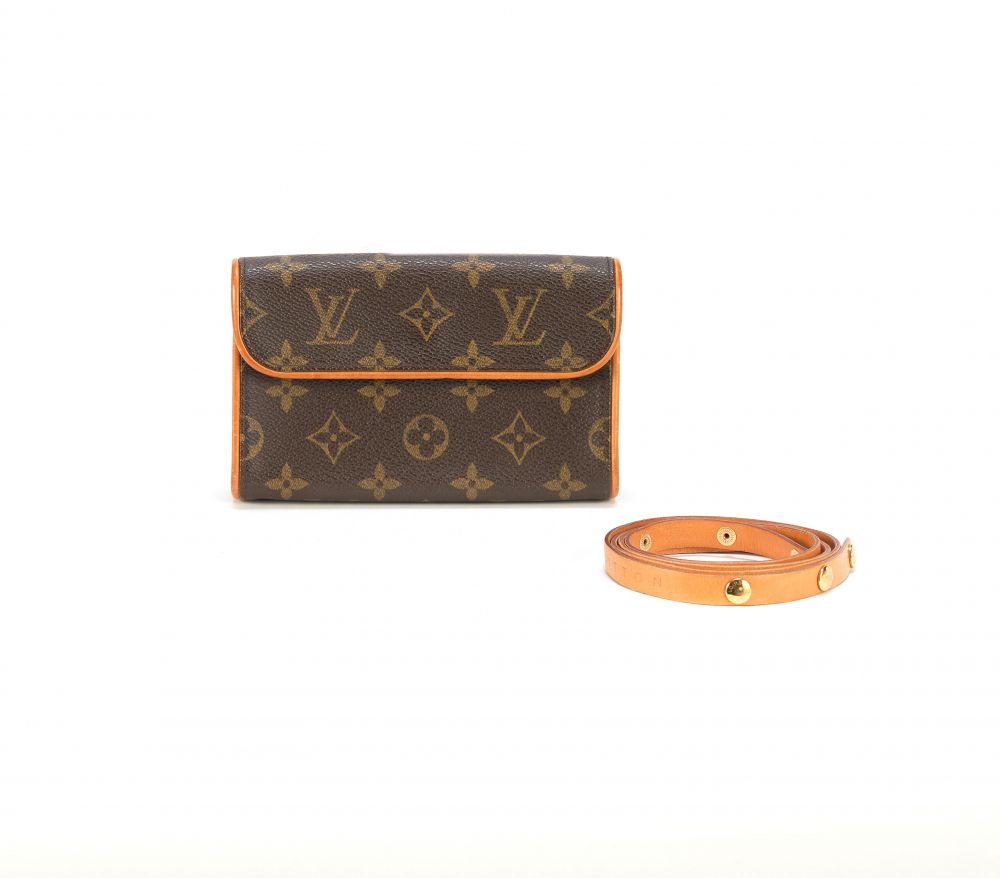 A MONOGRAM POCHETTE FLORENTINE BELT BAG