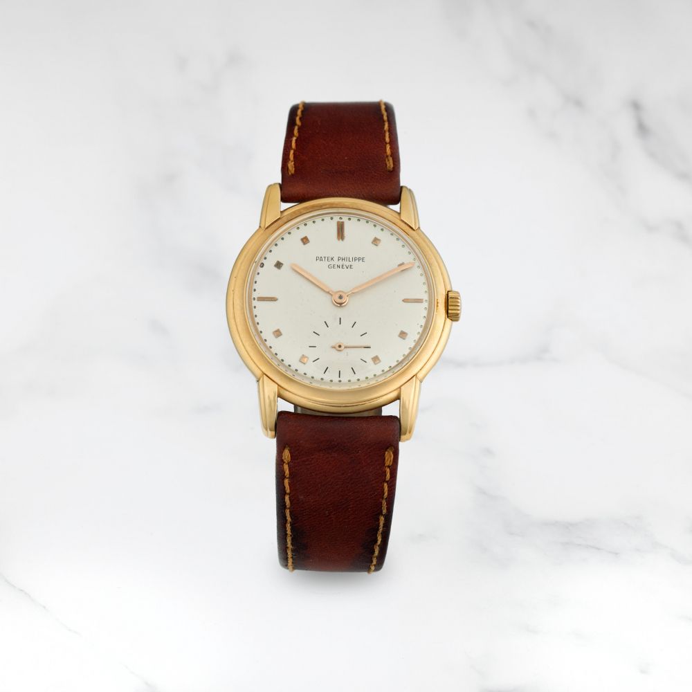 PATEK PHILIPPE. MONTRE BRACELET EN OR ROSE 18K (750) MOUVEMENT MECANIQUE