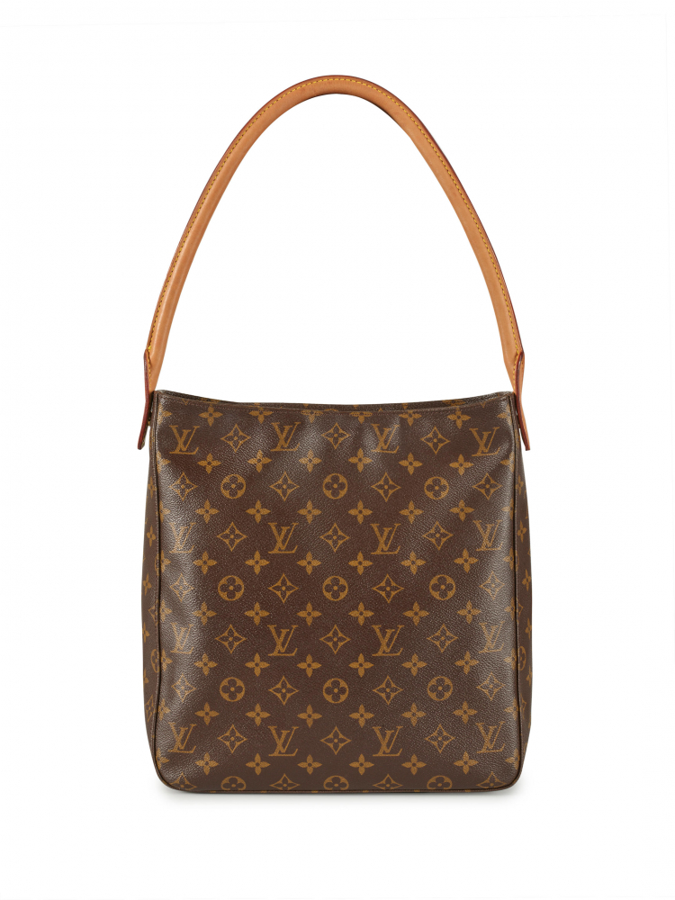 LOUIS VUITTON: MONOGRAM CANVAS LOOPING GM BAG
