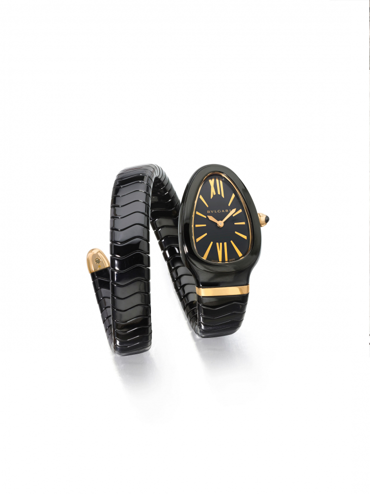 BULGARI: A 'SERPENTI SPIGA' WRISTWATCH