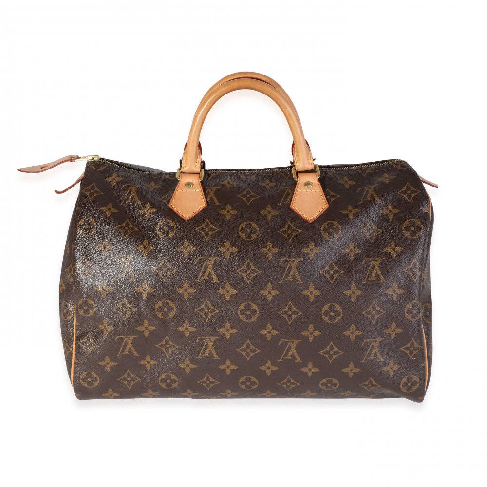 Louis Vuitton: a Monogram Canvas Speedy 35