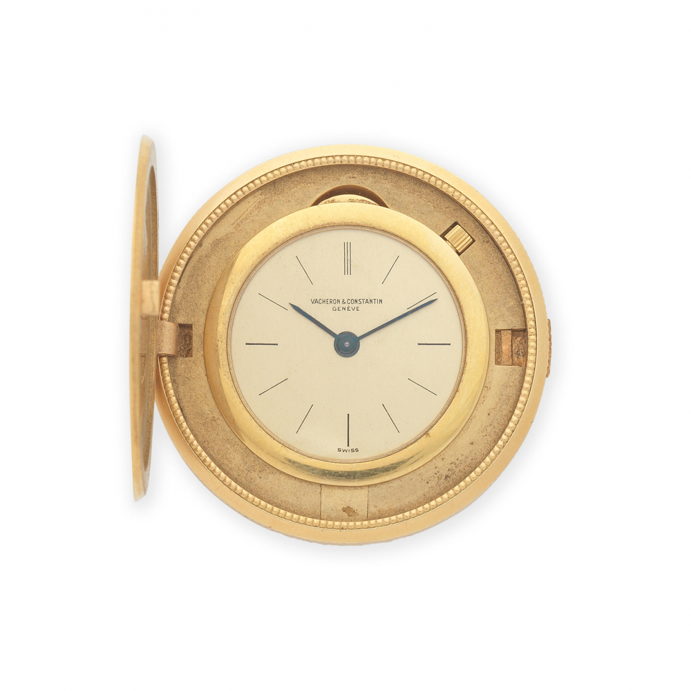 Vacheron Constantin. An 18K gold manual wind concealed 20 dollar coin watch