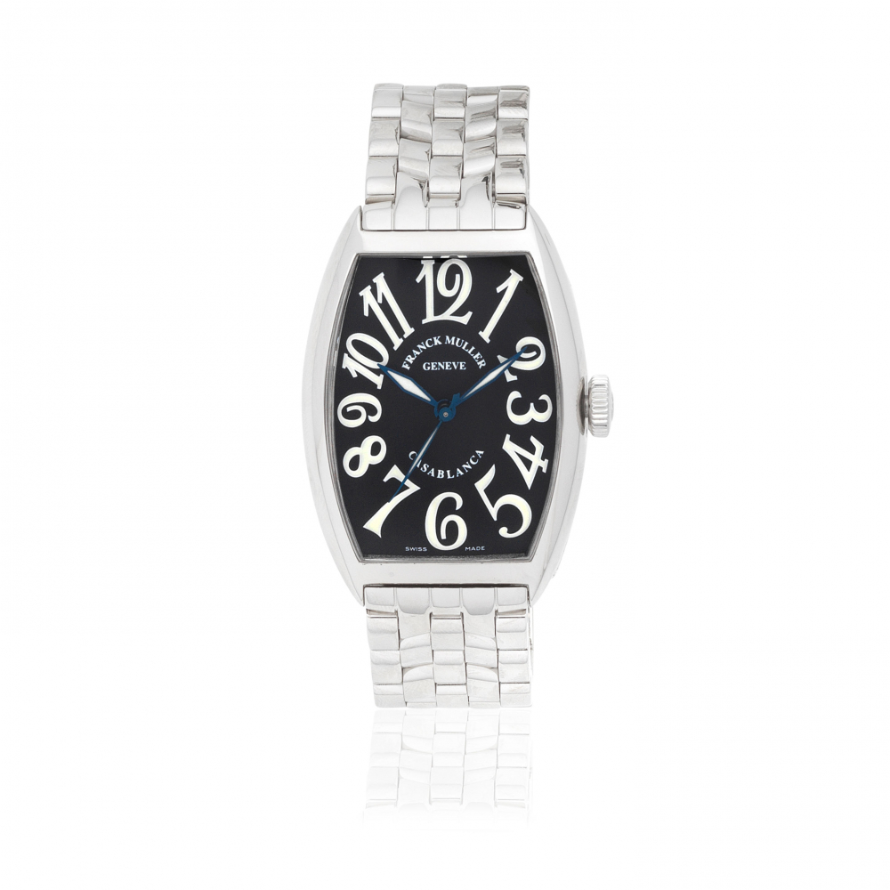 Franck Muller. A stainless steel automatic bracelet watch