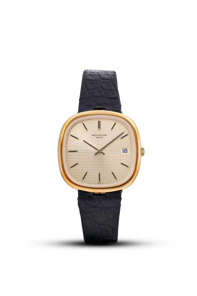 PATEK PHILIPPE | ELLIPSE, REF.3604, A YELLOW GOLD WRISTWATCH, CIRCA 1974